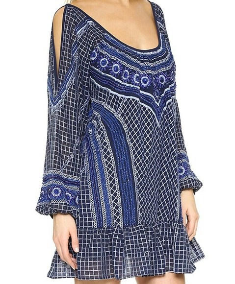 🎉HP🎉 Neiman Marcus Parker Woodstock Dress🌻 - Picture 3 of 6